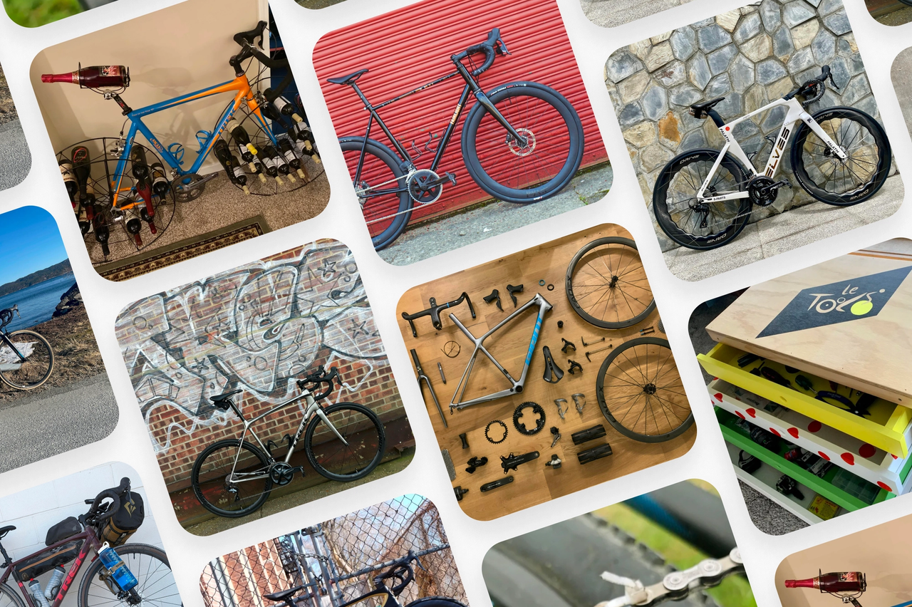 Examples of all the bikes, hacks and community photos for GCN shows
